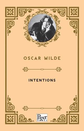 İntentions     - Oscar Wilde - Paper Books