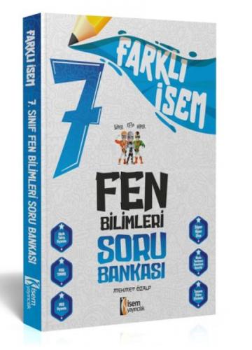 İsem Yayıncılık 2024 Farklı İsem 7.Sınıf Fen Bilimleri Soru Bankası - 