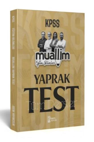 İsem Yayıncılık 2024 Kpss Muallim Eğitim Bilimleri Tüm Dersler Yaprak 