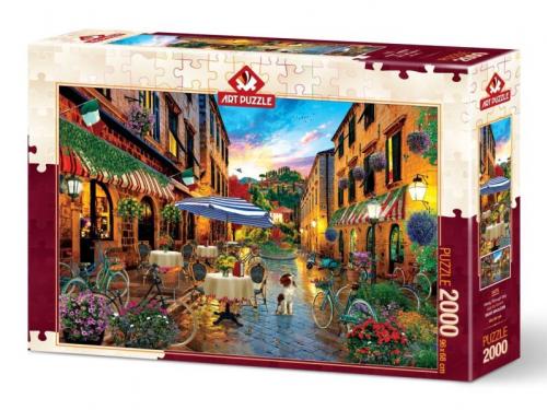 İtalya'da Gezinti 5475 (2000 Parça) - - Art Puzzle