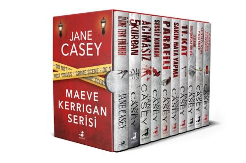 Jane Casey Maeve Kerrigan Serisi Tüm Kitaplar - Kutulu Set - Jane Case