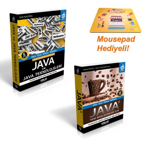 Java Eğitim Seti (2 Kitap) - Kolektif - Kodlab Yayın Dağıtım