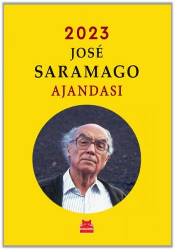 José Saramago Ajandası - 2023 - - Kırmızı Kedi Yayınevi