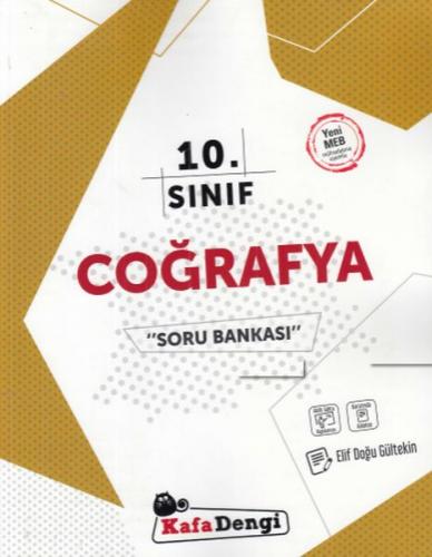 10. Sınıf Coğrafya Soru Bankası - Elif Doğu Gültekin - Kafadengi Yayın