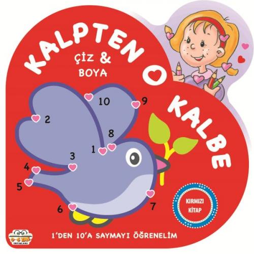 Kalpten Kalbe - Kırmızı Kitap - - 0-6 Yaş Yayınları