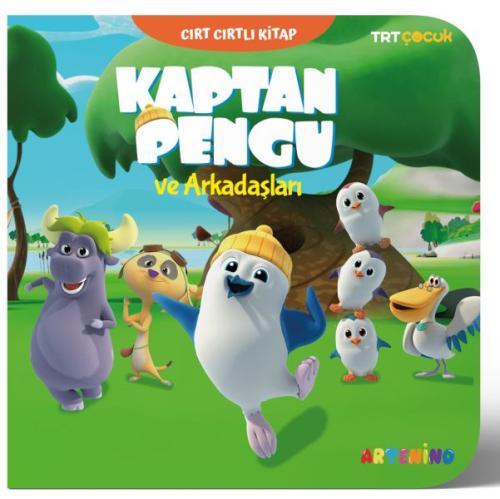 Kaptan Pengu – Trt Çocuk Cırt Cırtlı Kitap - Kolektif - Artenino Yayın