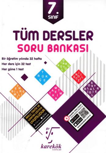 7. Sınıf Tüm Dersler Soru Bankası - Kolektif - Karekök Yayıncılık