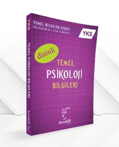 2018 YKS Temel Psikoloji Bilgileri Dizinli - Ahmet Sezgin - Karekök Ya