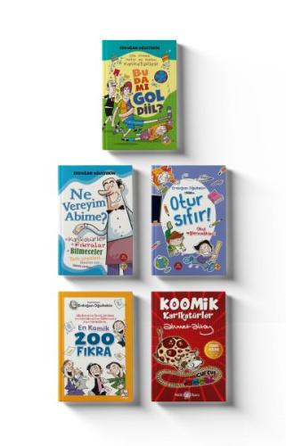 Karikatür Seti (5 Kitap) - Kollektif - Akıllı Zebra