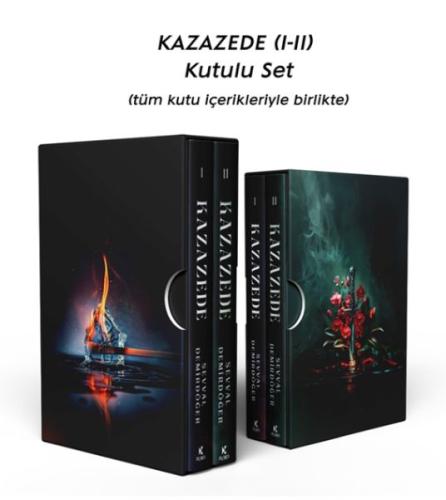 Kazazede – 1 ve 2 (Ciltli - Kutulu Set) - Şevval Demirdöğer - Pukka Ki