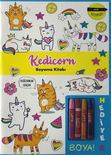 Kedicorn Boyama Kitabı - Minik Ressamlar - Kolektif - Doğan Egmont Yay