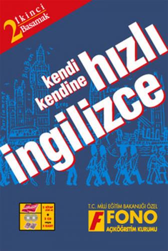 Hızlı İngilizce 2. Basamak (3 kitap + 3 CD) - Bahire Şerif - Fono Yayı