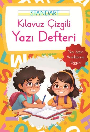 Kılavuz Çizgili Yazı Defteri Küçük Boy - Turuncu - Kolektif - Parıltı 