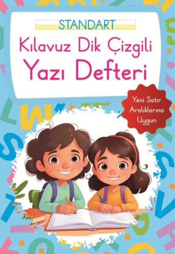 Kılavuz Dik Çizgili Yazı Defteri Küçük Boy - Mavi - Kolektif - Parıltı