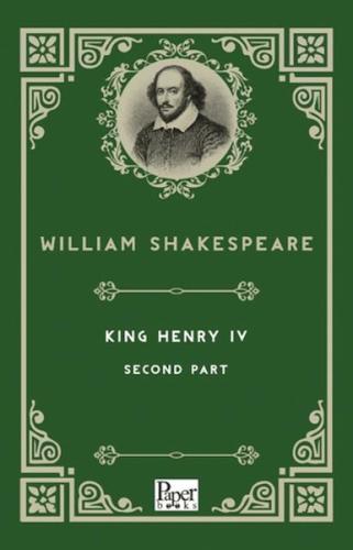 Kıng Henry Iv Second     - William Shakespeare - Paper Books