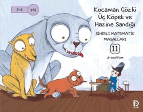 Kocaman Gözlü Üç Köpek ve Hazine Sandığı - Ji-seul Hum - Düşün Yayınev