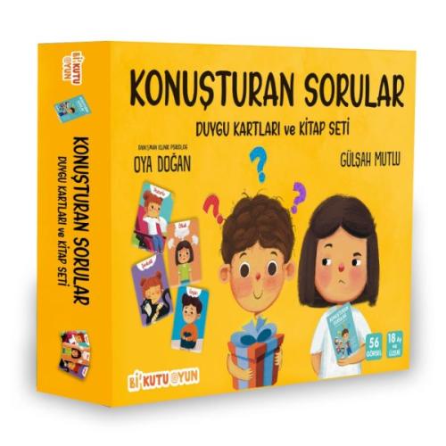 Konuşturan Sorular - Duygu Kartları ve Kitap Seti - Gülşah Mutlu - Bi 