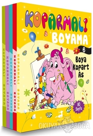 Koparmalı Boyama Set 2 (5 Kitap Takım) - Kolektif - Olimpos Yayınları