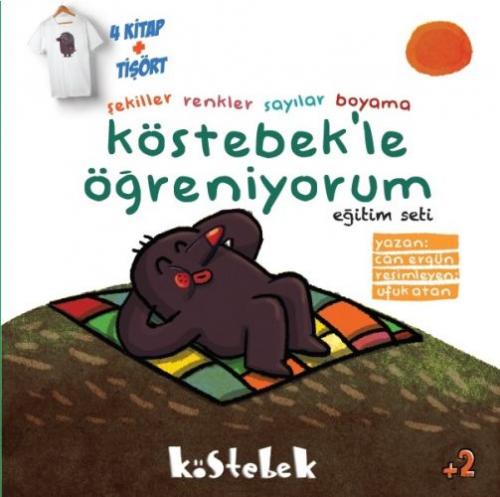 Köstebek'le Öğreniyorum Seti (4 Kitap+Tişört) - Can Ergün - Köstebek Y