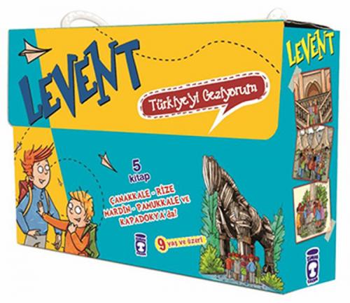 Levent: Türkiye'yi Geziyorum Seti (5 Kitap Takım Kutulu ) - Mustafa Or