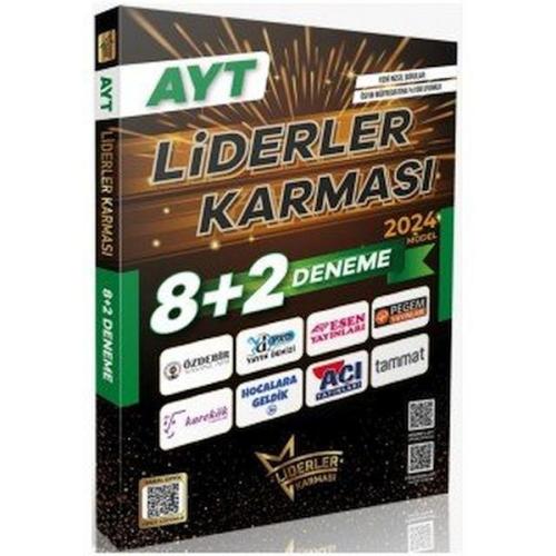 Liderler Karması 2024 Model AYT 8 + 2 Deneme Seti - Komisyon - Liderle