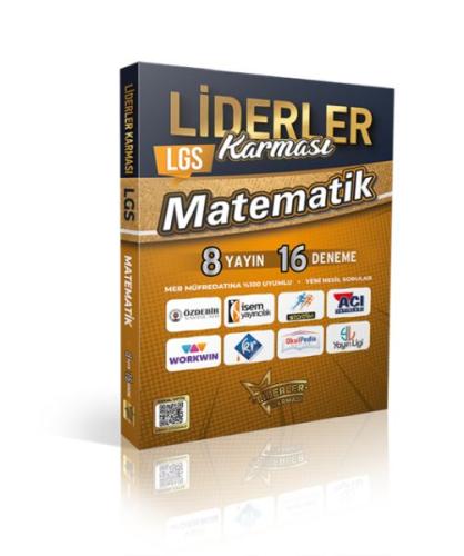 Liderler Karması Lgs Matematik Denemeleri 8 Yayın 16 Deneme - Komisyon