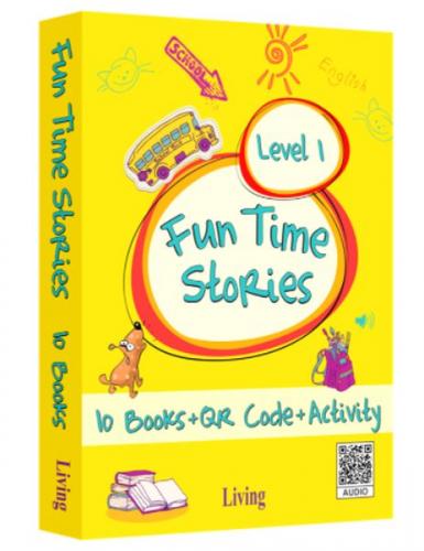 Fun Time Stories - Level 1 (10 Books+CD+Activity) - Kolektif - Living 