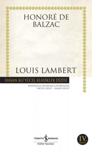 Louis Lambert - Honore de Balzac - İş Bankası Kültür Yayınları