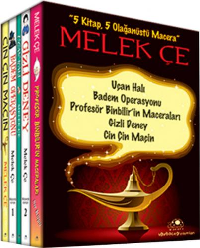 Melek Çe Macera Seti (5 Kitap Takım) - Melek Çe - Uğurböceği Yayınları