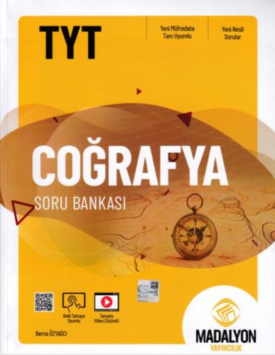 TYT Coğrafya Soru Bankası - Berna Özyağcı - Madalyon Yayınları