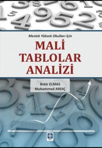 Mali Tablolar Analizi - Bekir Elmas - Ekin Basım Yayın - Akademik Kita