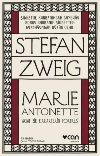 Marie Antoinette - Stefan Zweig - Can Yayınları