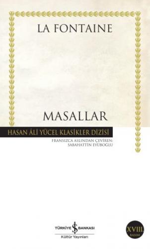 Masallar - Jean de la Fontaine - İş Bankası Kültür Yayınları