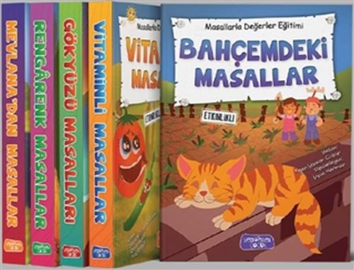 Masallarla Değerler Eğitimi (5 Kitap Set) - Bilgenur Çorlu - Yediveren