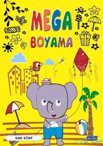 Mega Boyama Sarı Kitap - - Parıltı Yayınları