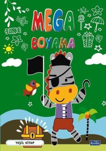 Mega Boyama Yeşil Kitap - - Parıltı Yayınları