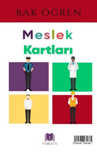 Meslekler - Bak Öğren Kartları - İlk Bilgilerim - Kollektif - Parana Y