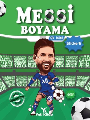 Messi Boyama Kitabı - Feyyaz Ulaş - Yeti Kitap