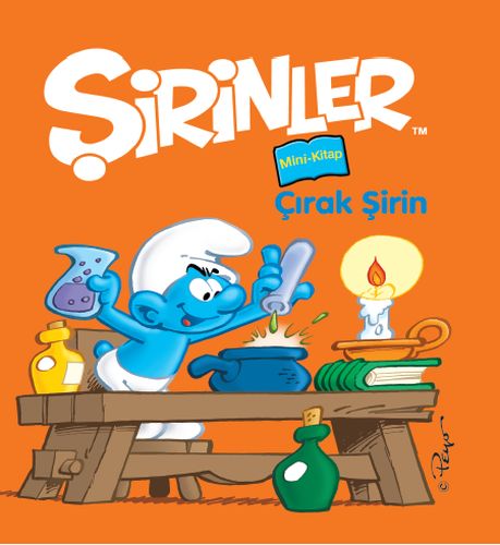 Şirinler - Çırak Şirin (Mini Kitap) - Pierre Culliford - GNR Kitap