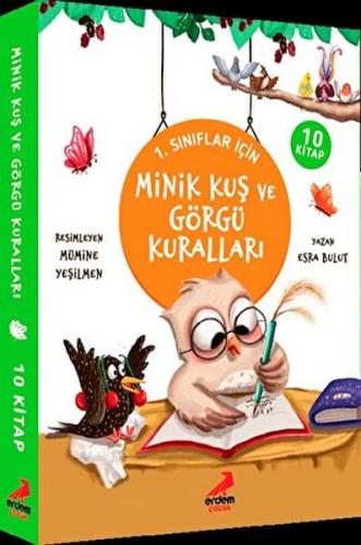 Minik Kuş ve Görgü Kuralları - 10 Kitap - Esra Bulut - Erdem Yayınları