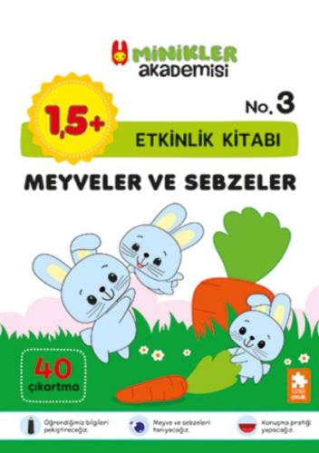 Minikler Akademisi – Meyveler ve Sebzeler - Ilona Bakše - Eksik Parça 