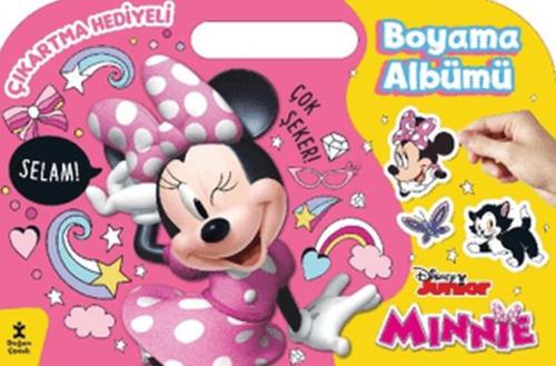 Minnie Çıkartma Hediyeli Boyama Albümü - Kolektif - Doğan Çocuk