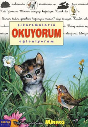 Çıkartmalarla Okuyorum Eğleniyorum - Kedi Yavrusu Minnoş - Delphine La