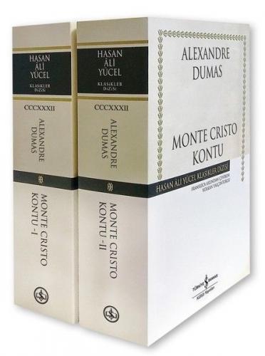 Monte Cristo Kontu - 2 Kitap Takım - Alexandre Dumas - İş Bankası Kült