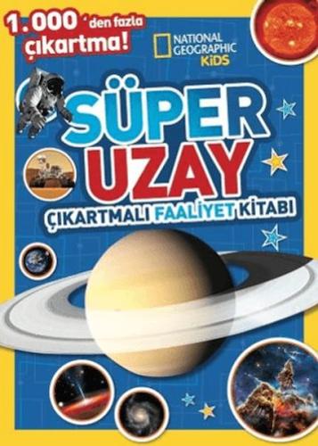 National Geographic Kids Süper Uzay Çıkartmalı Faaliyet Kitabı - Kolek