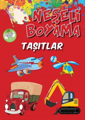 Neşeli Boyama - Taşıtlar (Suluboya Hediyeli) - Kolektif - Parıltı Yayı