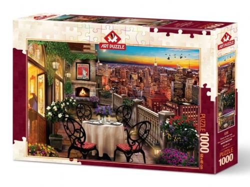 New York'ta Akşam Yemeği 5184 (1000 Parça) - - Art Puzzle