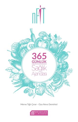 nFit 365 Günlük Sağlık Ajandası - Merve Tığlı Çınar - Akıl Çelen Kitap