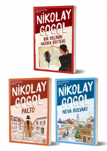 Nikolay Gogol Seti (3 Kitap Takım) - Nikolay Gogol - Dokuz Yayınları