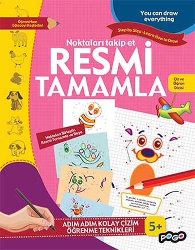 Noktaları Takip Et Resmi Tamamla - Kolektif - Pogo Çocuk